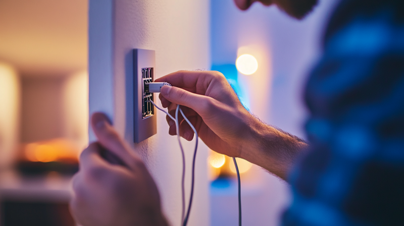 Como instalar um ponto de rede