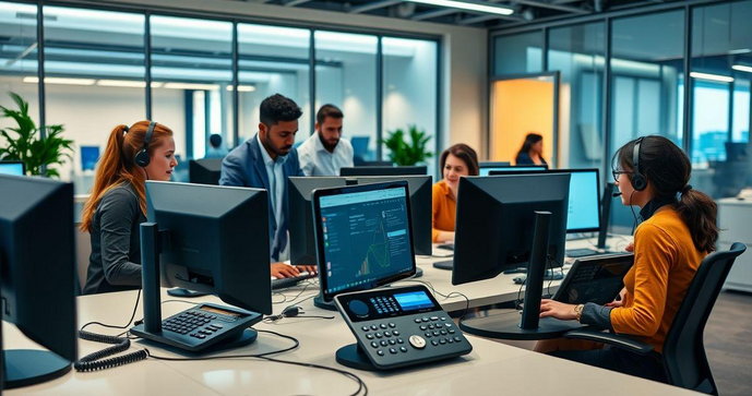 Central telefônica IP transforma a comunicação empresarial com eficiência e economia